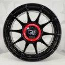 RIN 15X7 4-100/108 R1 SPORT DX674 BLACK  ET30 CB73.1 