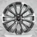 RIN 24X10 6-139.7 R1 SPORT TYH73 GUNMETAL MACHINE FACE ET31 CB78.1