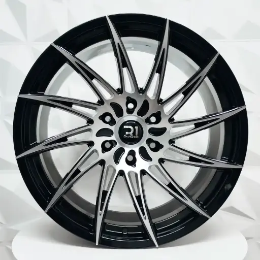 [207544] RIN 20X9 6-139.7 R1 SPORT VLFS28 BLACK MF+CLAER COATING ET12 CB106.1